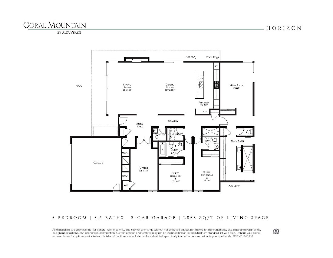 The Horizon Floor Plan