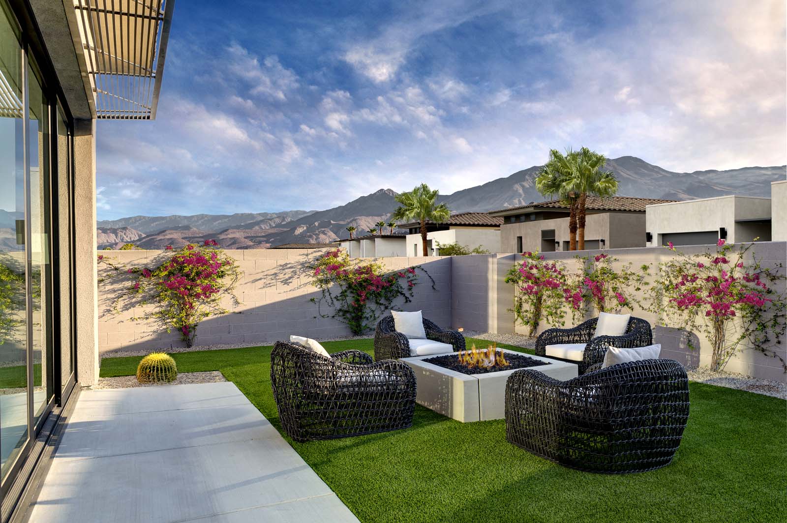 The Balinese backyard